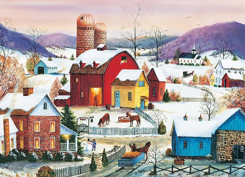 Winter Neighbors, Mary Ann Vessey