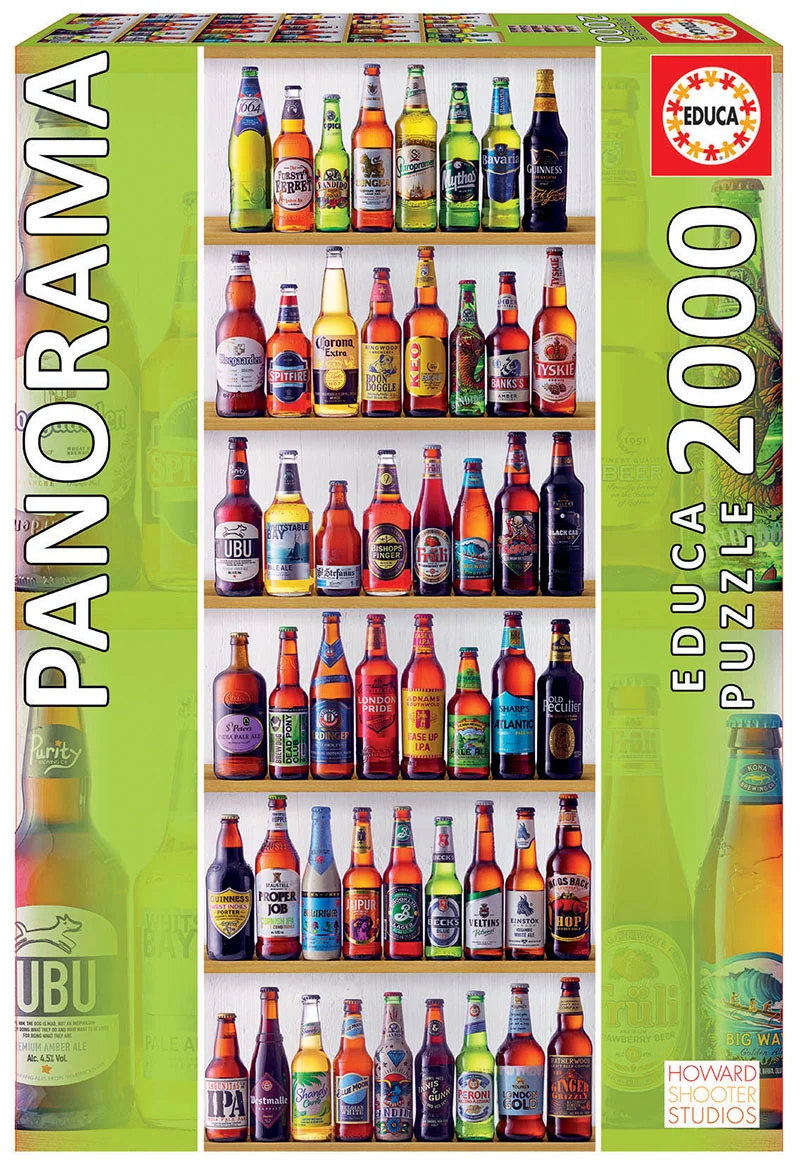 World Beers, Howard Shooter (Vertical Panorama) (2000pcs)
