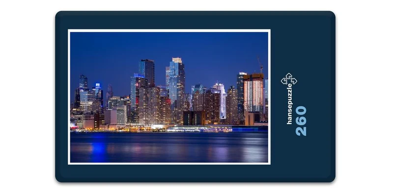 18131 Orte - New York bei Nacht Puzzle