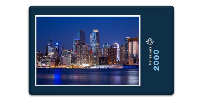 18131 Orte - New York bei Nacht Puzzle