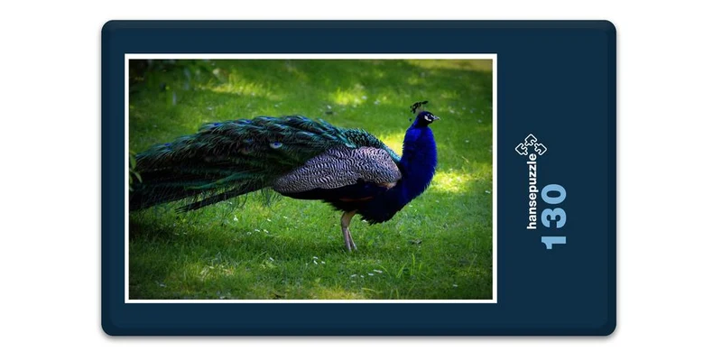 19480 Tierwelt - Pfau Puzzle
