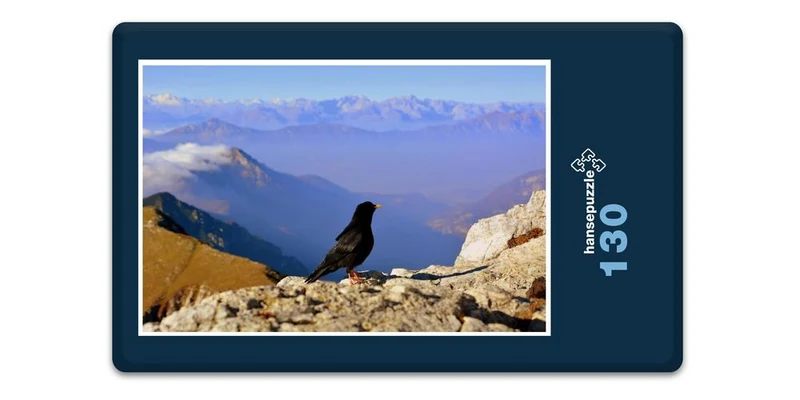 19470 Tierwelt - Vogel auf Berg Puzzle