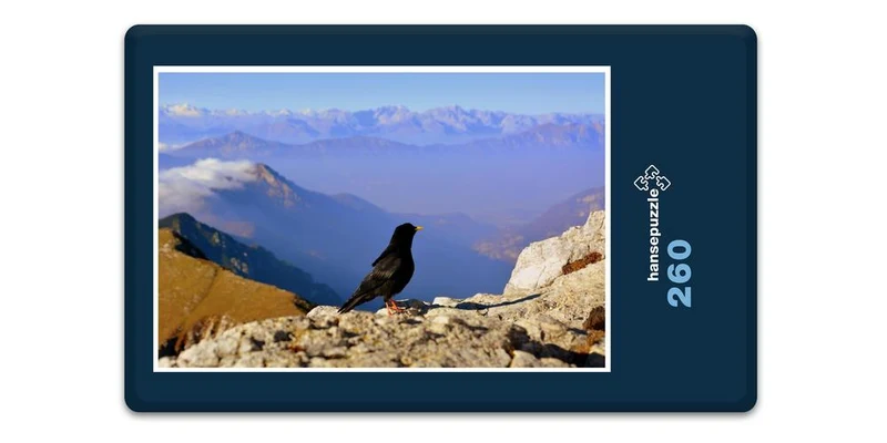 19470 Tierwelt - Vogel auf Berg Puzzle