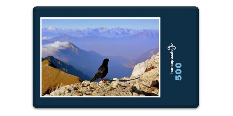 19470 Tierwelt - Vogel auf Berg Puzzle