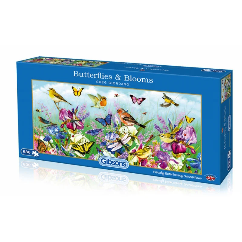 Butterflies & Blooms, Greg Giordano (Panoramic)