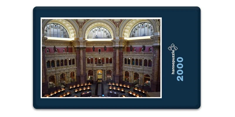 18159 Gebäude - Kongress-Bibliothek Puzzle