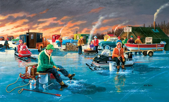 Fishing Contest, Ken Zylla