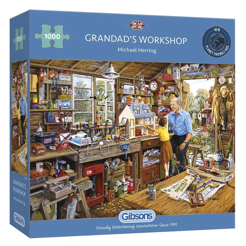 Grandad's Workshop, Michael Herring (1000pcs)