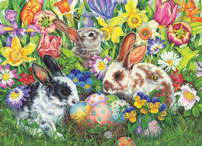 Easter Bunnies, Donna Race