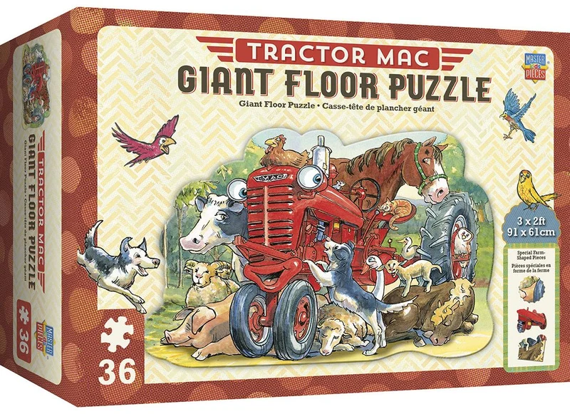 Tractor Mac Giant Floor Puzzle