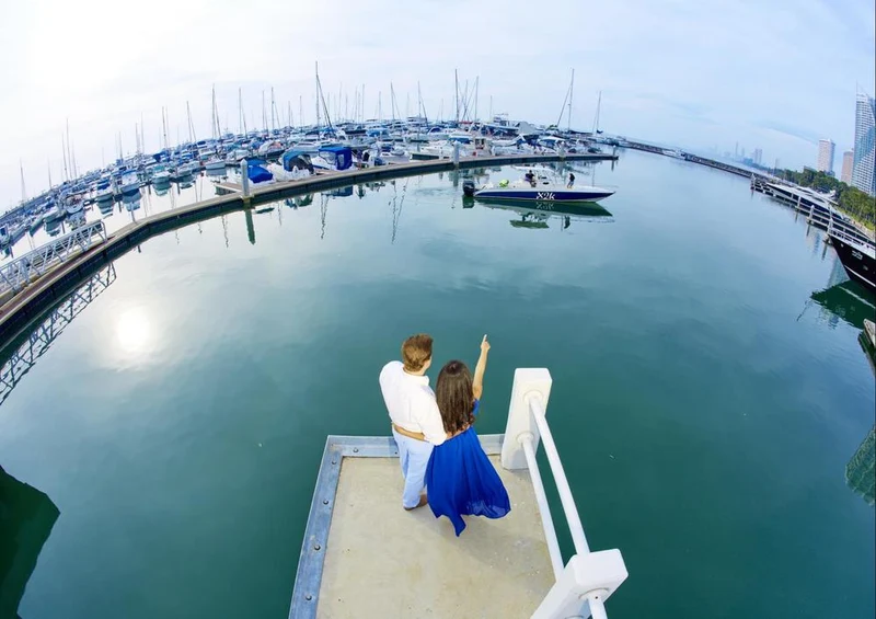 18230 Reisen - Hafen-Blick Puzzle