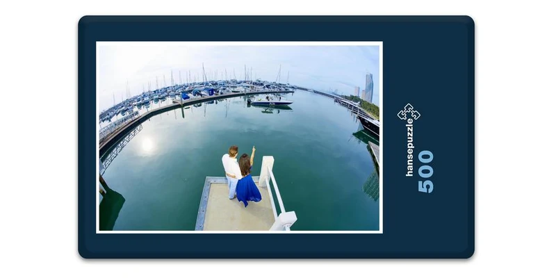 18230 Reisen - Hafen-Blick Puzzle