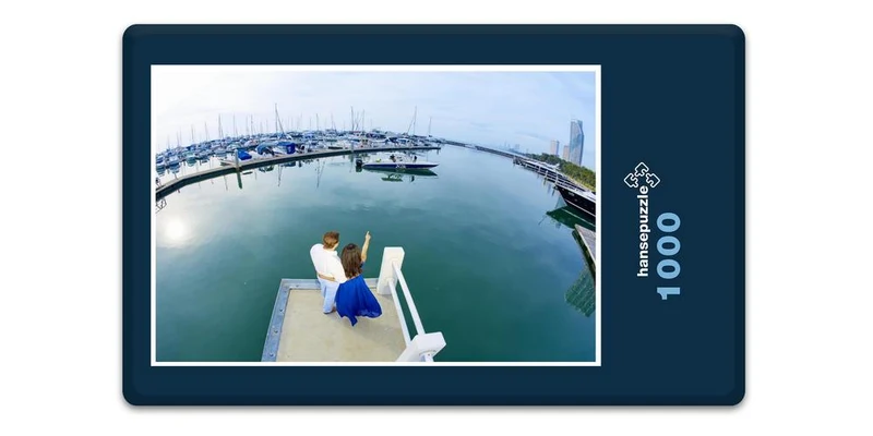 18230 Reisen - Hafen-Blick Puzzle