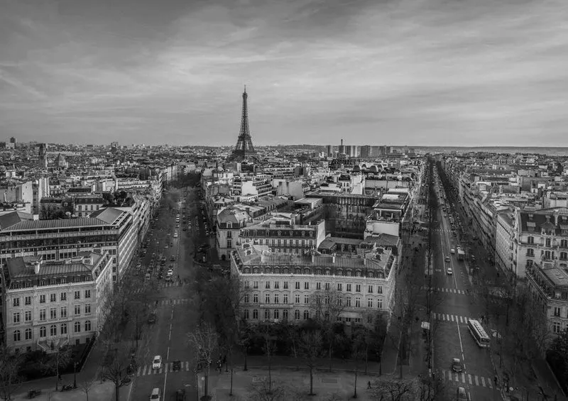18206 Orte - Paris Skyline Puzzle