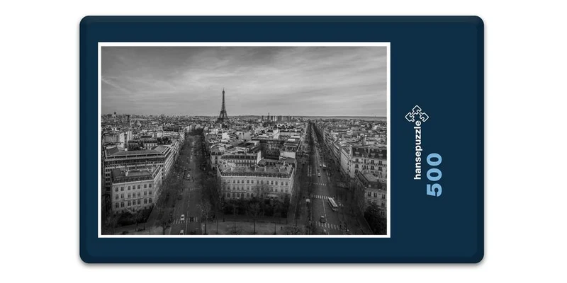 18206 Orte - Paris Skyline Puzzle