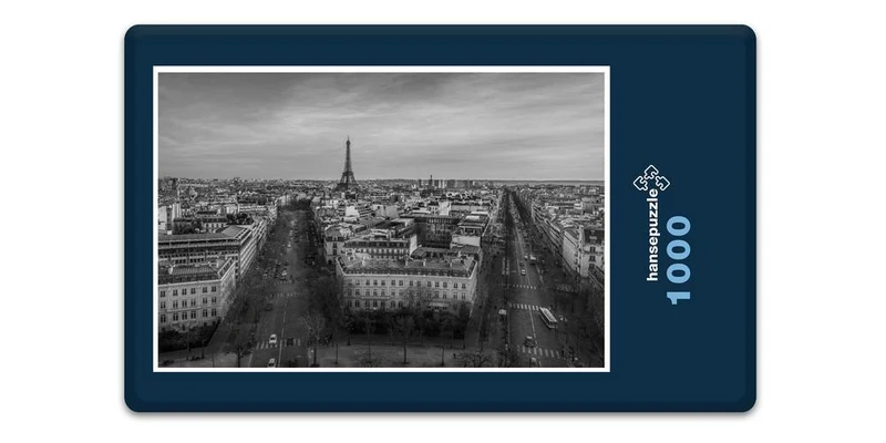 18206 Orte - Paris Skyline Puzzle