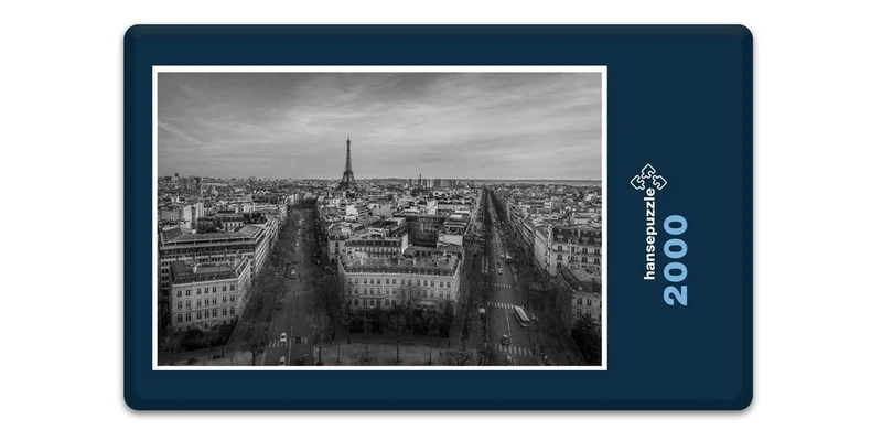 18206 Orte - Paris Skyline Puzzle