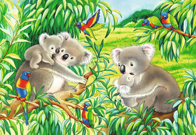 Ravensburger Sweet Koalas and Pandas (Mignons koalas et pandas)