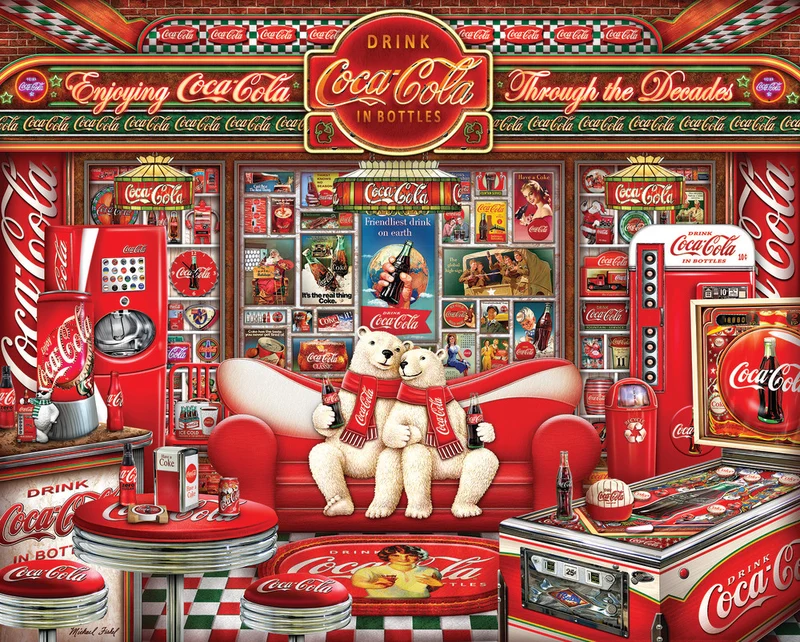 Coca-Cola Decades, Michael Fishel (1000pcs)