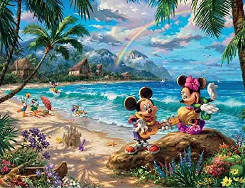 Thomas Kinkade Disney - Multipack - 4 in 1 Puzzles