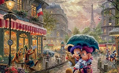 Thomas Kinkade Disney - Multipack - 4 in 1 Puzzles