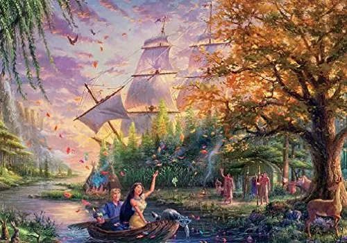 Thomas Kinkade Disney - Multipack - 4 in 1 Puzzles
