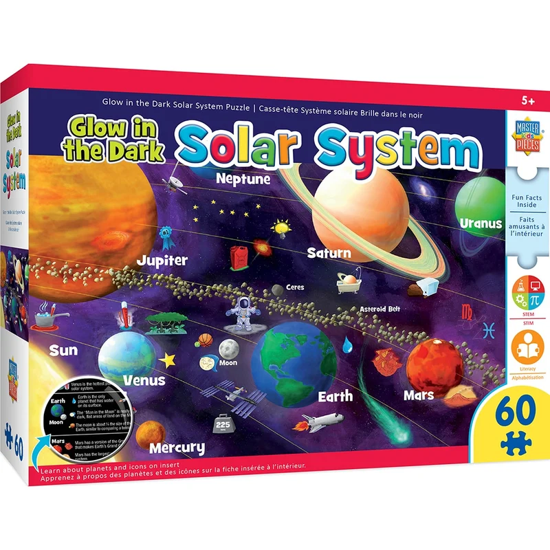 Glow-in-the-Dark Solar System