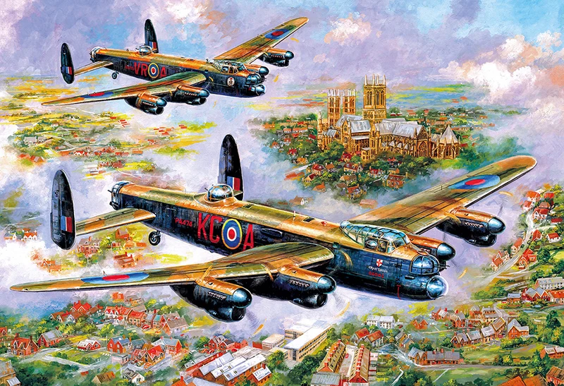 Lancasters Over London, Jim Mitchell