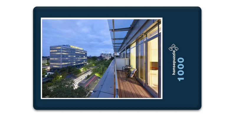 18171 Gebäude - Abend in Berlin Puzzle