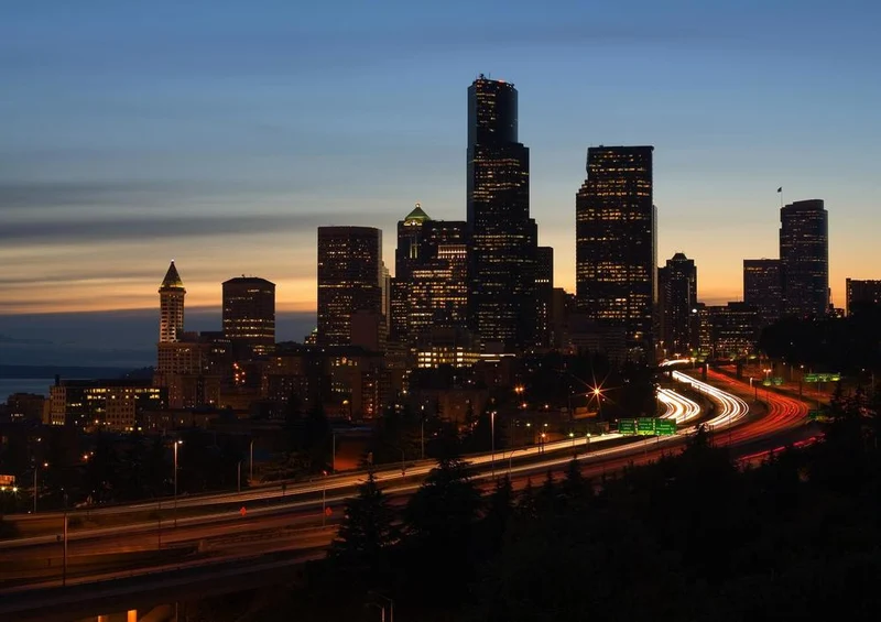 25330 Gebäude - Seattle Skyline Puzzle