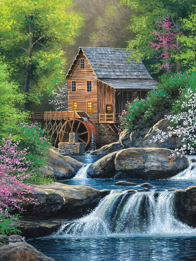 Spring Mill, Abraham Hunter