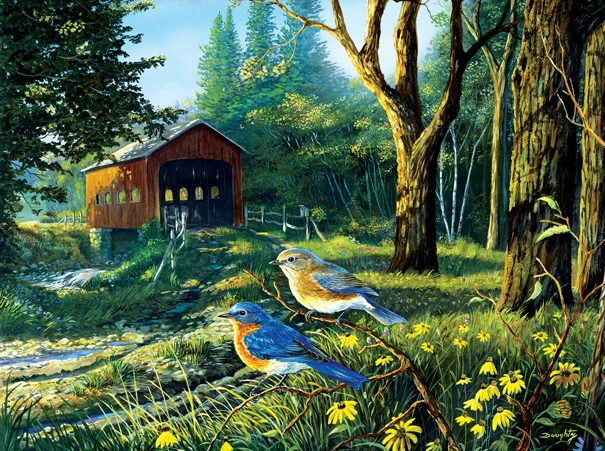 Sleepy Hollow Blue Birds, Terry Doughty