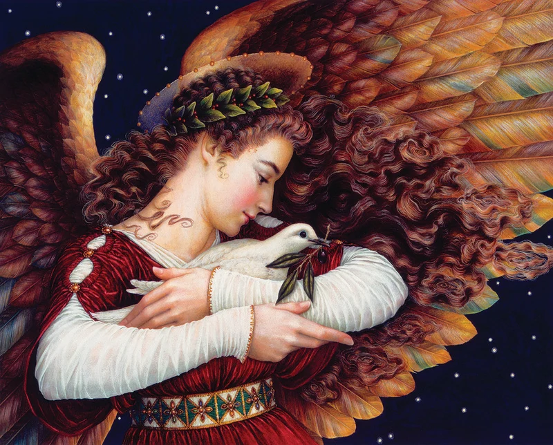 Angel and Dove, Lynn Bywater