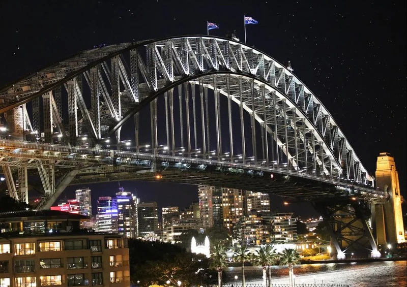 18153 Gebäude - Hafen-Brücke Sydney Puzzle