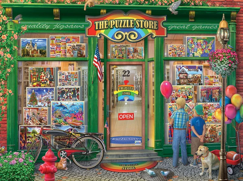 The Puzzle Shop, Adam Meiklejohn