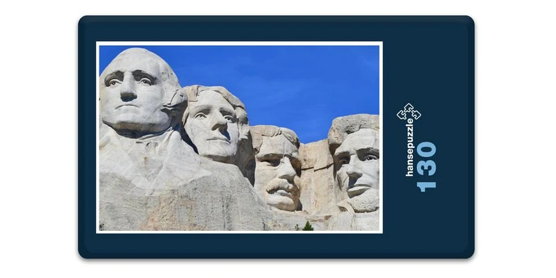 18167 Gebäude - Mount Rushmore Puzzle