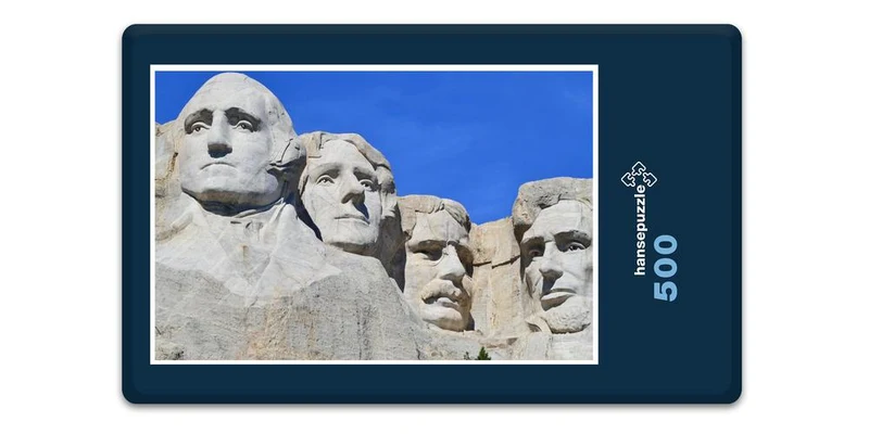 18167 Gebäude - Mount Rushmore Puzzle