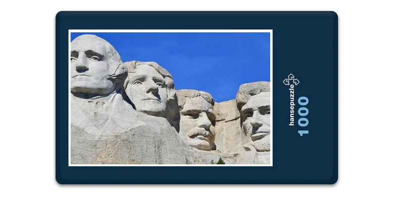 18167 Gebäude - Mount Rushmore Puzzle