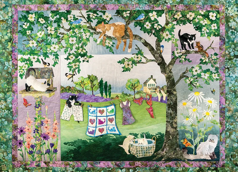 Wind in the Whiskers - McKenna Ryan Quilt Designs