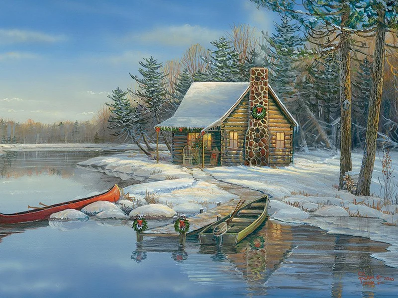 Winter Cabin, Sam Timm