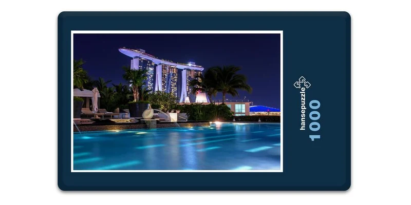 18100 Gebäude - Marina Bay Sands Puzzle