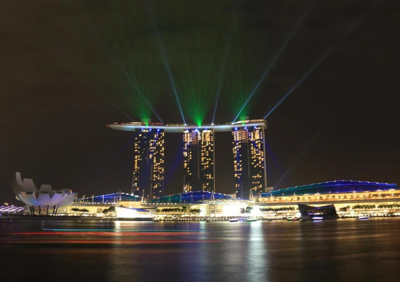 18098 Gebäude - Marina Bay Sands Puzzle