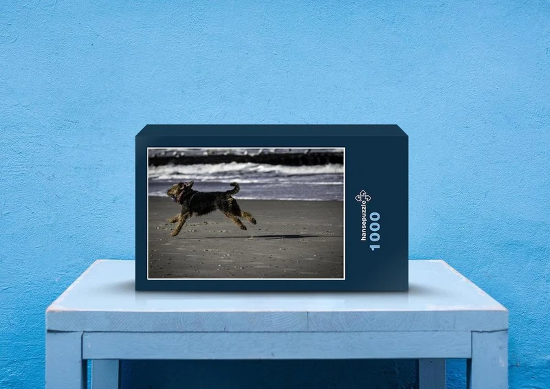 35187 Tierwelt - Hund am Strand Puzzle