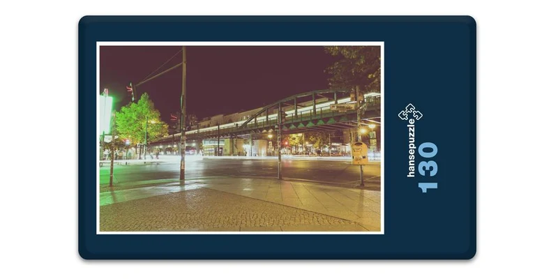 18178 Orte - Abend in Berlin Puzzle