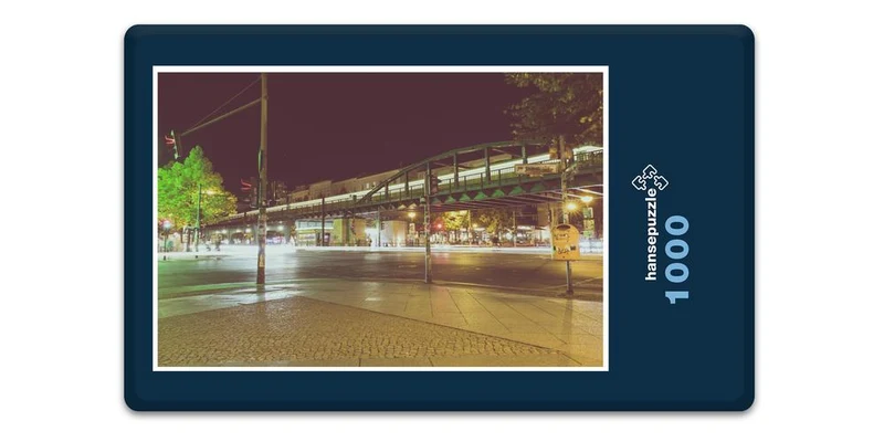 18178 Orte - Abend in Berlin Puzzle