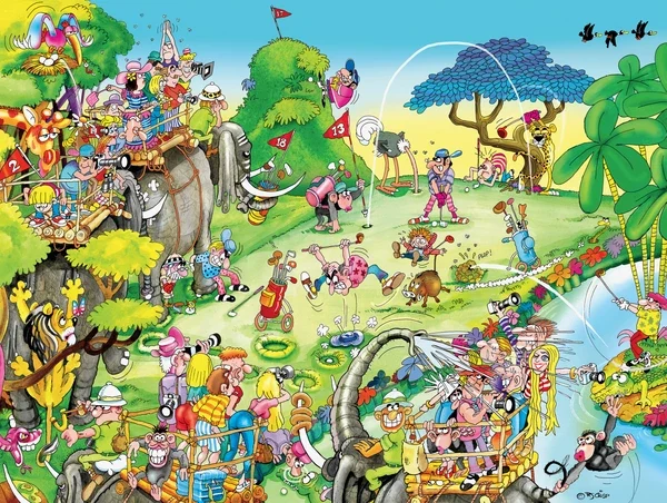 Comic Capers - Golf Safari