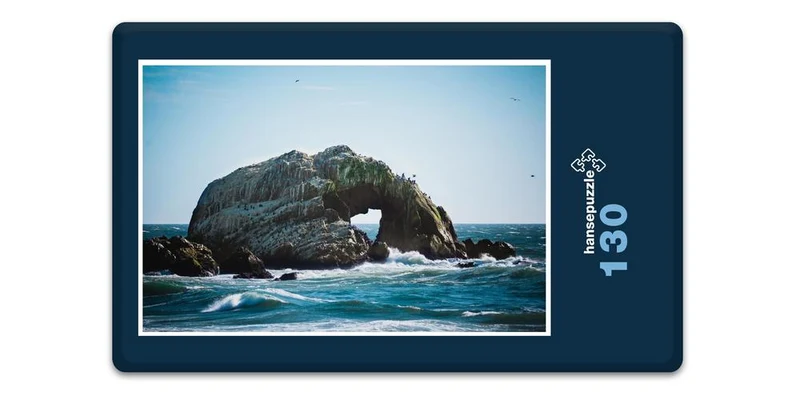 19460 Natur - Klippe im Meer Puzzle