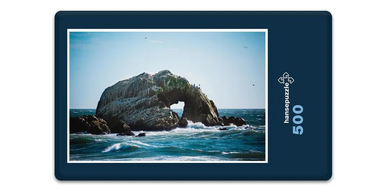 19460 Natur - Klippe im Meer Puzzle