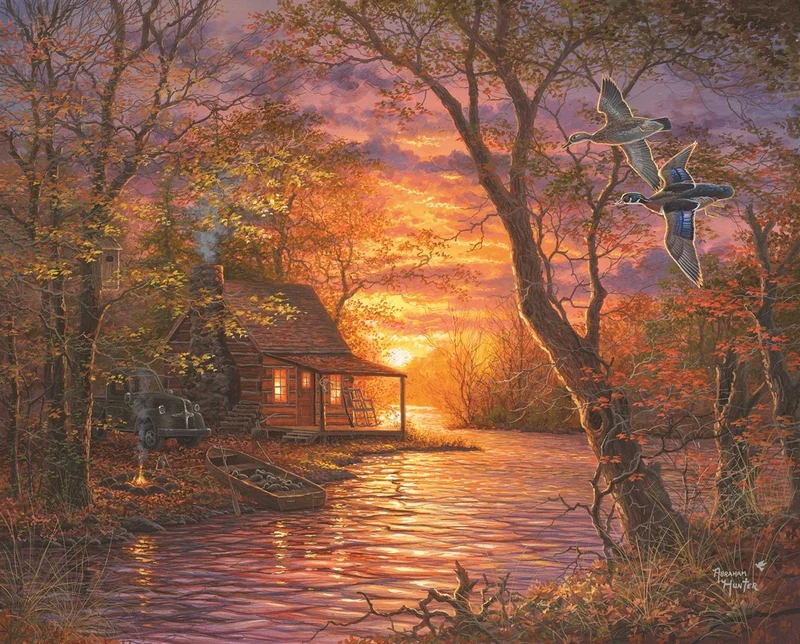 Duck Camp, Abraham Hunter
