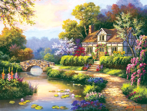 Swan Cottage II, Sung Kim